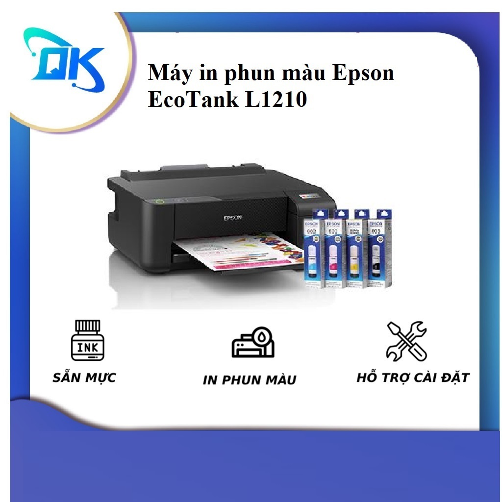 Máy In Epson EcoTank L1210 Nâng Cao Năng Suất Tiết Kiệm Mực In | CHÍNH HÃNG