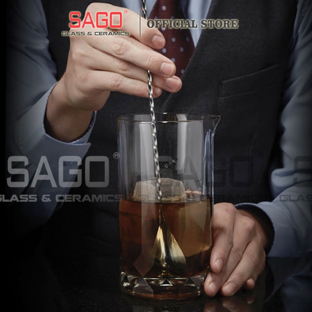 Ly Thủy Tinh Ocean Connexion Mixing Glass 625ml | Nhập Khẩu Thái Lan