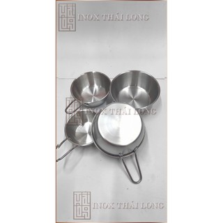 CHÉN INOX HQ CÓ TAY CẦM [Giá hủy diệt] [Có sẵn] [Ảnh thật]
