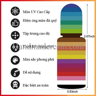 Màu Pha Resin UV Chuyên Dụng Làm Trang Sức Đá Quý
