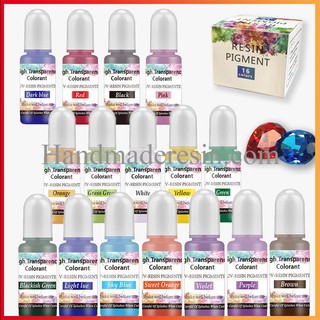 Màu Pha Resin UV Chuyên Dụng Làm Trang Sức Đá Quý