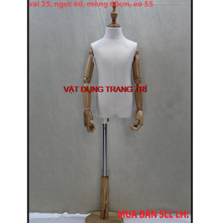 Manocanh Trẻ Em Tay Gỗ Thật