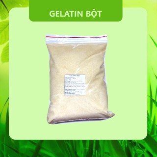 Gelatin bột gói 1kg làm pudding , khúc bạch, bánh panna cotta