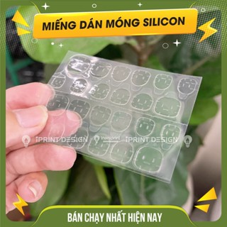 Bộ 24 Miếng Keo Dán Móng Nailbox Bằng Silicon