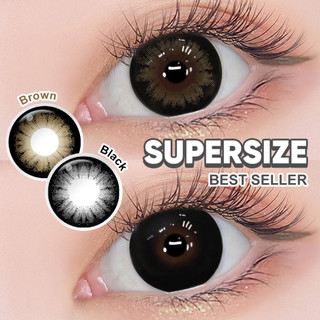[Big Eyes 0~8độ] Magister cỡ lớn kính áp tròng 14.5mm cận 6 tháng kính áp tròng tặng kèm khay đựng