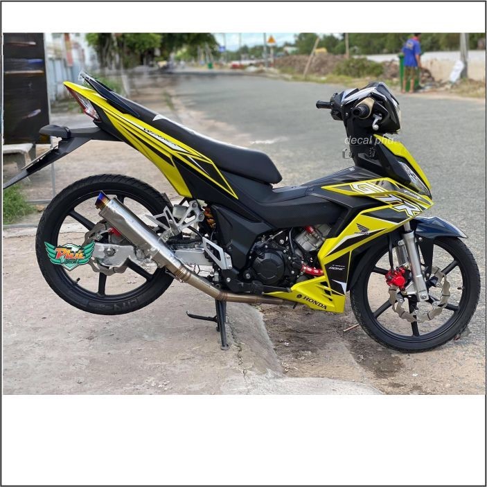 Tem Rời Winner GTR Vàng Đen (V)