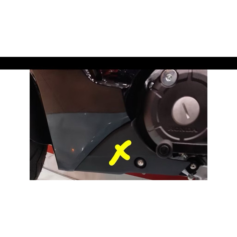 Ốp yếm dưới winner x honda