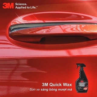 Dung dịch làm bóng sơn xe 3M 39034 làm sạch và tạo bóng nhanh cho bề mặt sơn