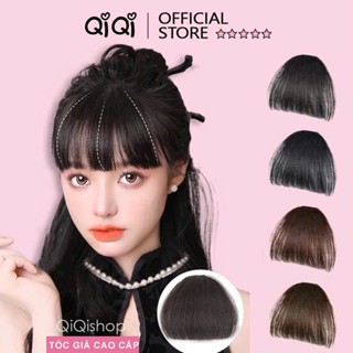 Tóc mái giả ngố, hàng dệt tay kiểu dáng hàn quốc - MÁI TÓC NGỐ DẦY Qiqishop