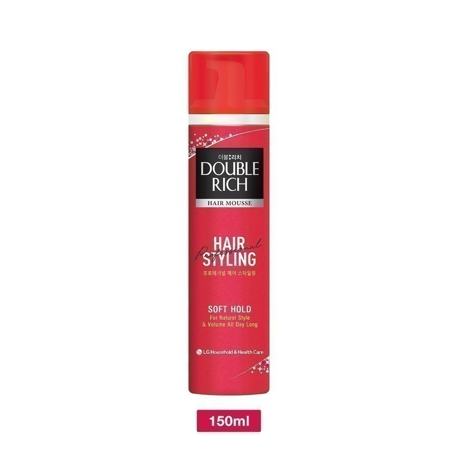 Xịt Tóc Double Rich Hair Mousse Soft Hold 150ml