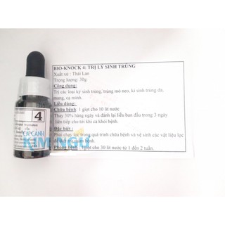 BIO KNOCK Số 4 : Ký Sinh Trùng Cho Cá Cảnh