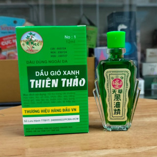 Dầu Gió Xanh Thiên Thảo - Dầu Xông, Xoa Bóp Chai 12ml