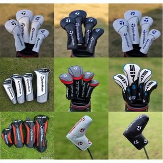 Cover gậy golf bọc đầu gậy driver recuse sắt bảo vệ gậy da PU cao cấp Taylormade [Golf_Store]