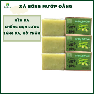 Xà bông mướp đắng Boboon handmade chống mụn lưng, sáng da, tẩy tế bào chết