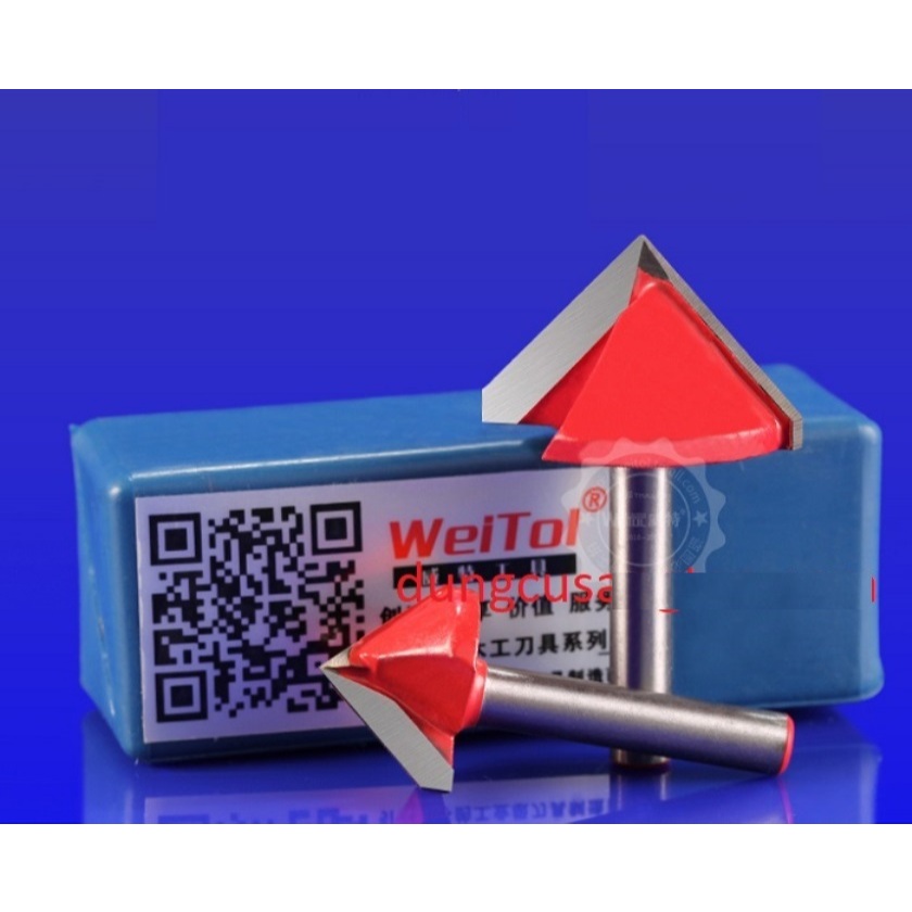 Dao khắc 3D V Bit - Weitol cao cấp
