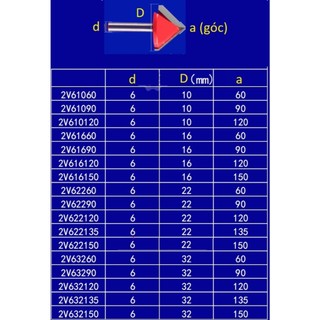 Dao khắc 3D V Bit - Weitol cao cấp