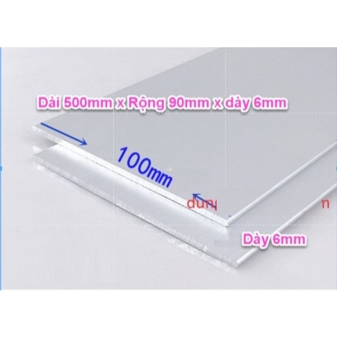 Nhôm tấm dày 6mm cao cấp
