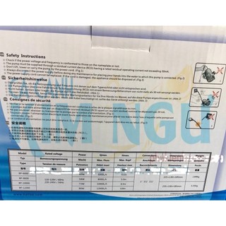 MÁY bơm nước hồ cá HAILEA BP 6000 40W