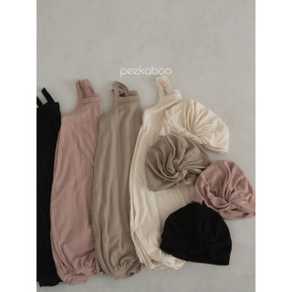 Peekaboo smooth mũ bonnet trẻ em