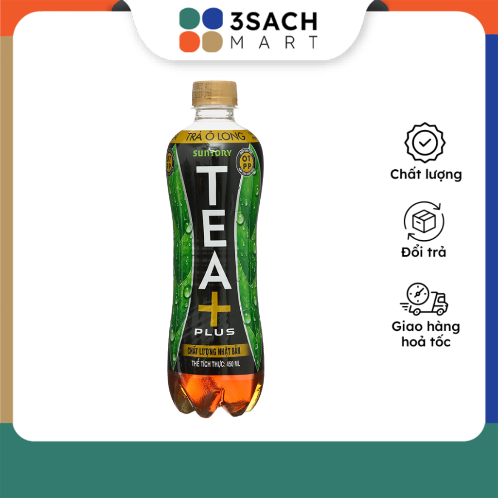 Nước Trà Olong Tea+ (Chai 450ml)