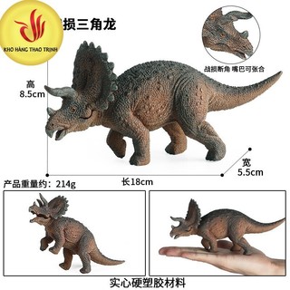 Mô hình khủng long 3 sừng cao cấp