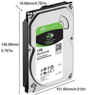 Hdd 1tb Seagate Sky -Ổ Cứng Pc/ Chuyên Camera- 3.5inch Sata III-TẶNG CÁP SATA -chuyensisaigon2018