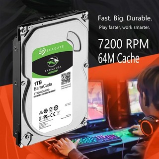 Hdd 1tb Seagate Sky -Ổ Cứng Pc/ Chuyên Camera- 3.5inch Sata III-TẶNG CÁP SATA -chuyensisaigon2018