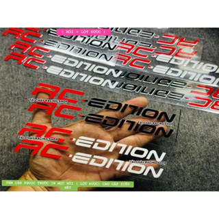 [ 1 CẶP ] TEM RC-EDITION IN MỰC NỔI ( LỘT ĐƯỢC ) CAO CẤP DÁN PHUỘC TRƯỚC