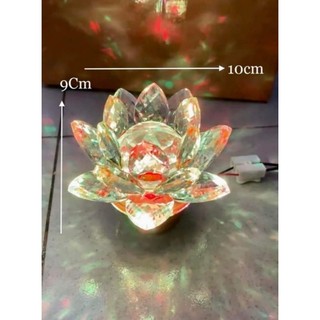 Đèn Sen Pha Lê Gắn Chân Đồng Size Số 0 - 7Màu ( Giá 1 Cái ) ✨