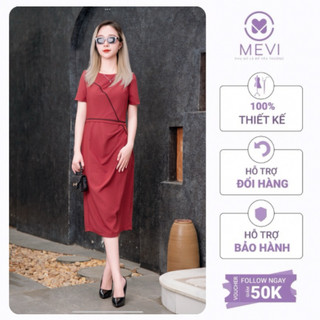 Váy đầm nữ công sở dáng ôm siêu tôn dáng Mái Em _V2302