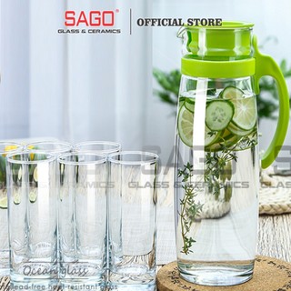 Bình Nước Thủy Tinh Ocean Divano Pitcher 1660ml Cao cấp