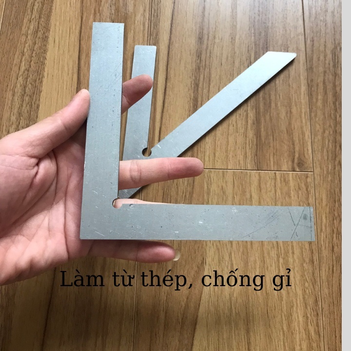 Combo 2 thước ke góc 45 và 90 độ