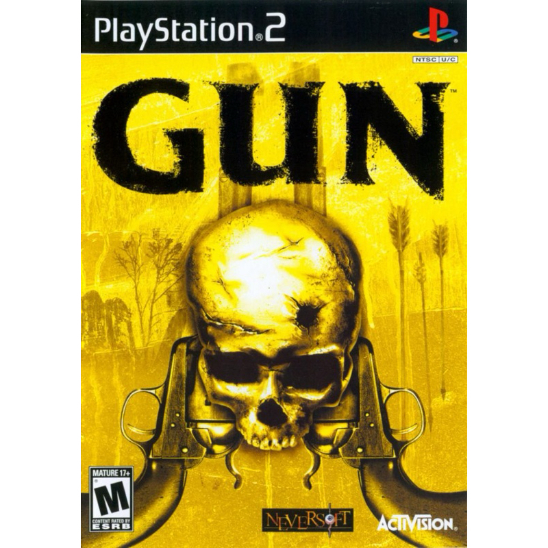 Đĩa game Gun Ps2 - mod chip ps2. đĩa copy