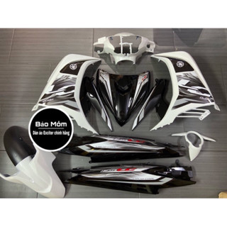 Dàn áo exciter 135 trắng đen phiên bản Lc