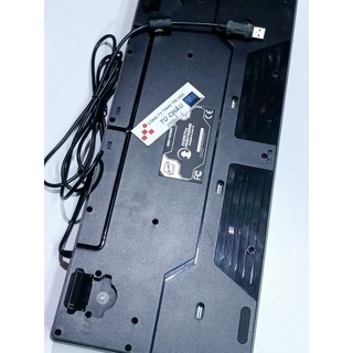 Bàn phím máy tính Hacker Gaming Assassins AK5000 Plus (Chuẩn cắm USB, dài 1.8m) (CHÍNH HÃNG)