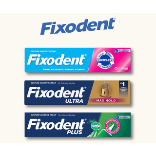 Keo Dán Hàm Răng Giả Fixodent 68g [HÀNG MỸ]