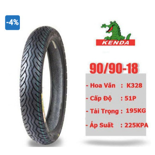 Lốp Xe Kenda 90/90-18 không săm (không dùng ruôt)