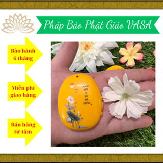 Máy Niệm Phật VASA Nhỏ Gọn, Sẵn Trong Máy 58 Bài, Chú Đại Bi, Chú Vãng Sanh - Mini Trứng