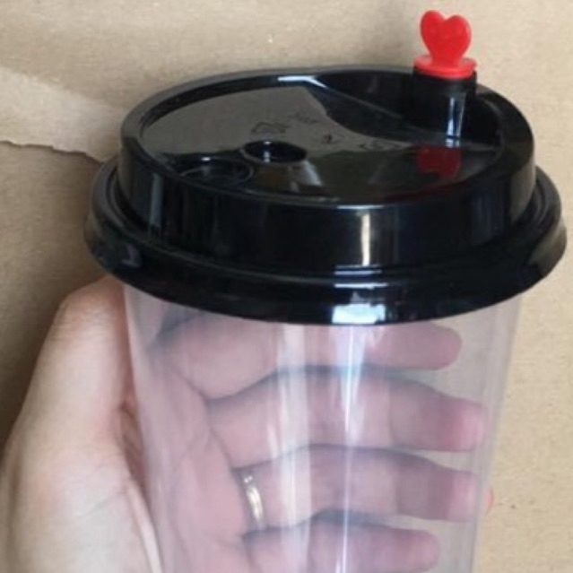 10 cốc nắp tim 700ml