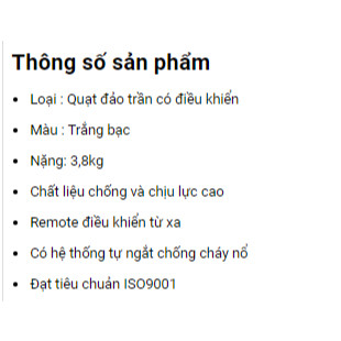 Quạt đảo trần Hatari HT-C16R1