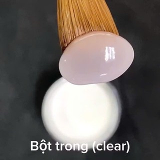 Bột đắp Clear- bột trong- bột đắp móng hũ 30g - 100g