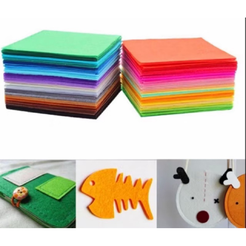 Vải nỉ 30*30cm, 45*45cm 10 tờ