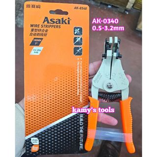 Kìm tuốt dây tự động asaki ak-0340