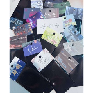  Tập ảnh sưu tầm photocard pack random Hongsil 1995 Gs25 LITC Quỷ dạ khúc JinX CKR POTN LTIT Nerd project 