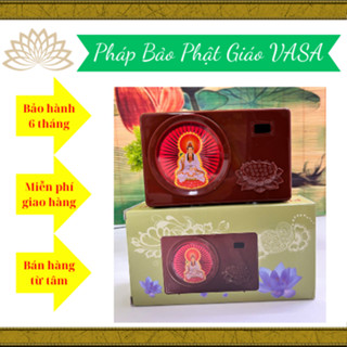 Máy Tụng Kinh Địa Tạng VASA 73 Bài Có Hình Quan Âm, Ghim Điện Trực Tiếp