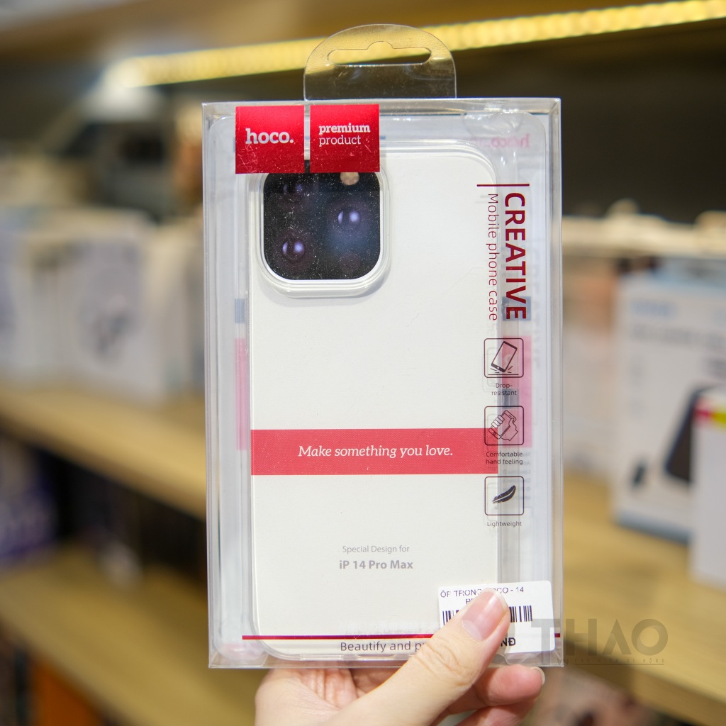 Ốp dẻo trong HOCO dành cho iPhone