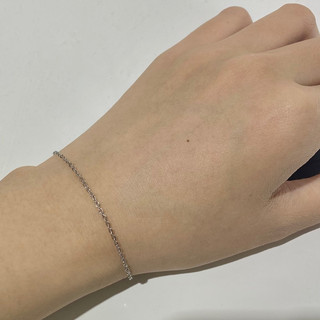 vòng tay xichd mỏng tí nị Thép không gỉ / mini chain round Madde