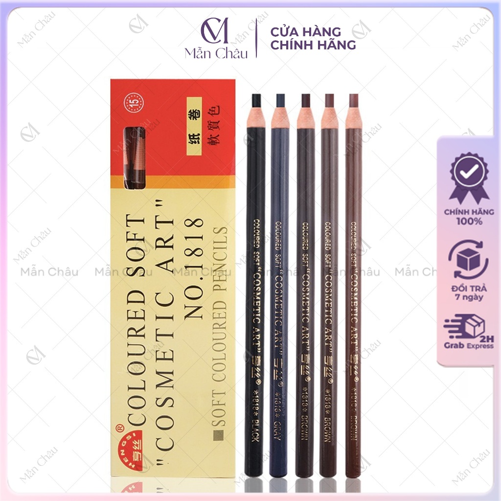 Chì Xé Kẻ Lông Mày 2 Tem Cao Cấp