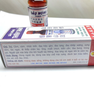 Dầu Nóng Thiên Thảo Lọ 10ml