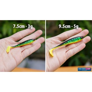 Mồi Mềm Câu Lure NFF 3g/7.5cm - 5g/9.5cm | 7 con/vỉ